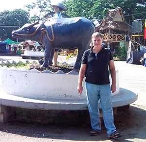 At the Buglasan Festival in 2013 in Dumaguete