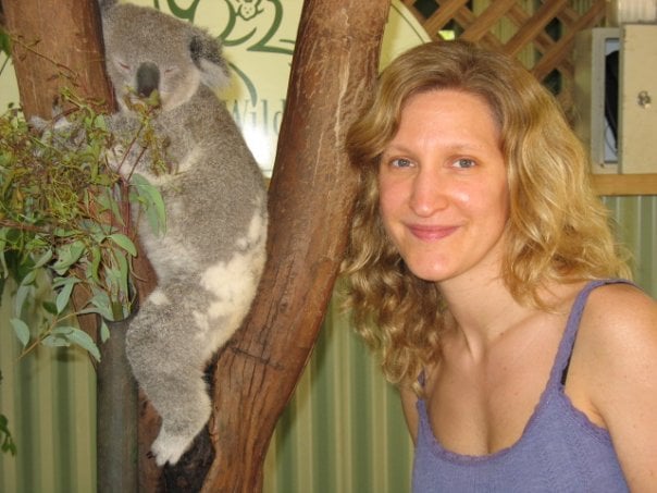Libby Law and Koala 