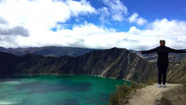 hiking in South America