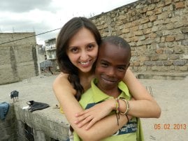 One of the sweetest kids at the orphanage! 