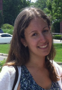 A young woman posing for a picture.