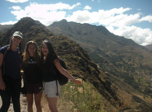 Taken on our first hike in Cuzco, Peru.