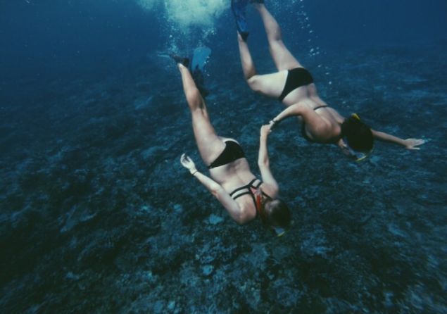 Swimming in Puerto Rico