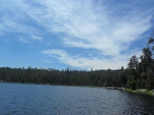 Lake in Bighorn Mountains