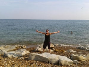 hastings beach england