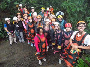 group zip lining