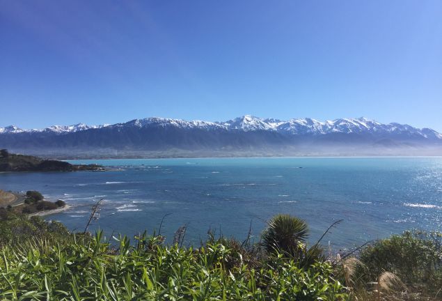 Mountain views in New Zealand