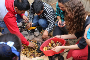 making pachamanca 