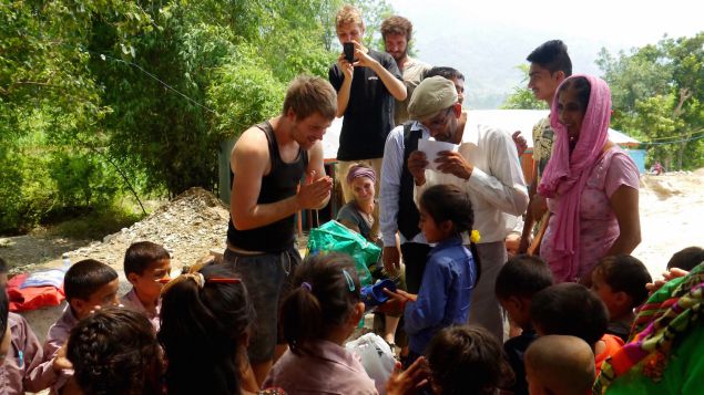 Students from Volunteering Journeys in Nepal