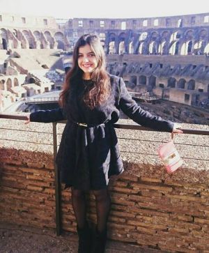 visiting the Colosseum in Rome