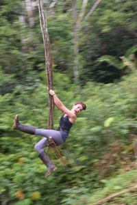 Lorena swinging