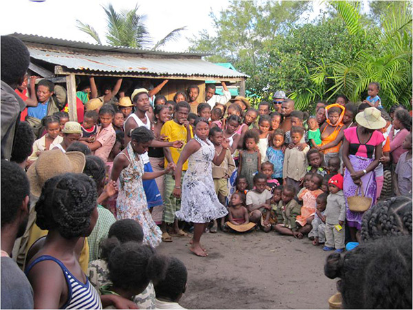 Malagasy dancing in Madagascar