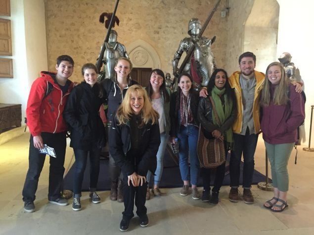Students from GEO Study Abroad Segovia