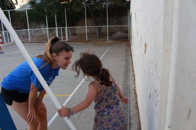 Volunteering with children in Spain