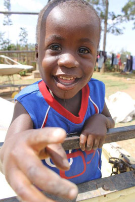 boy in Kenya