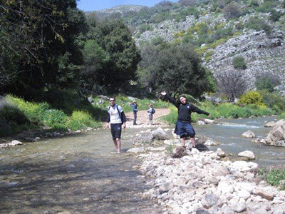 hiking in Israel