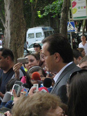 Reporters in Moldova