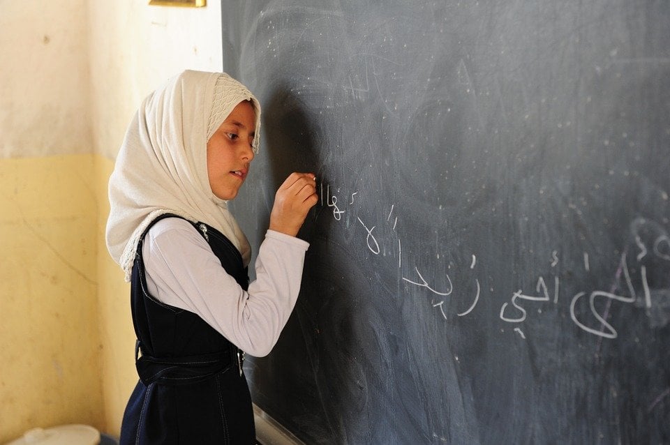Women Working or Interning in the Middle East: Language