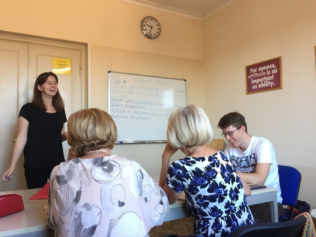 Photo by Emily S., Via Lingua TEFL Italy Alum Demo Classes as a Teacher Abroad: Interview Demo Class