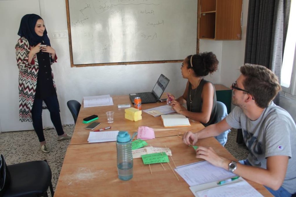 Photo by McKayla R., Excellence Center Palestine Alum Demo Classes as a Teacher Abroad: Sales Demo Class