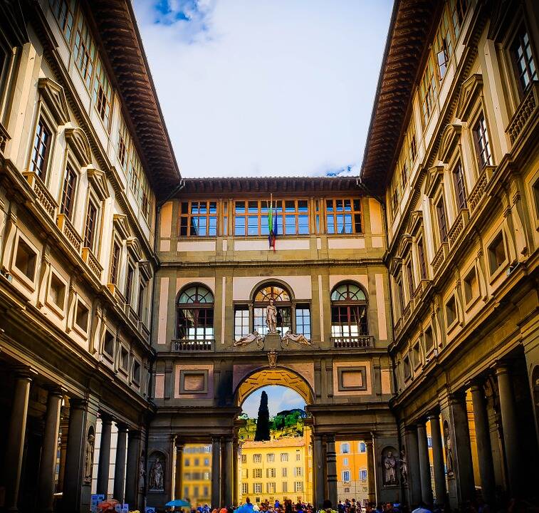 Uffizi Gallery Florence Pixabay