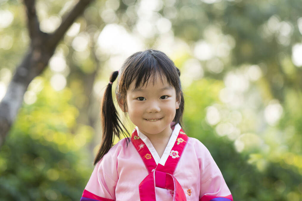 Au Pair in South Korea: Little Korean Girl