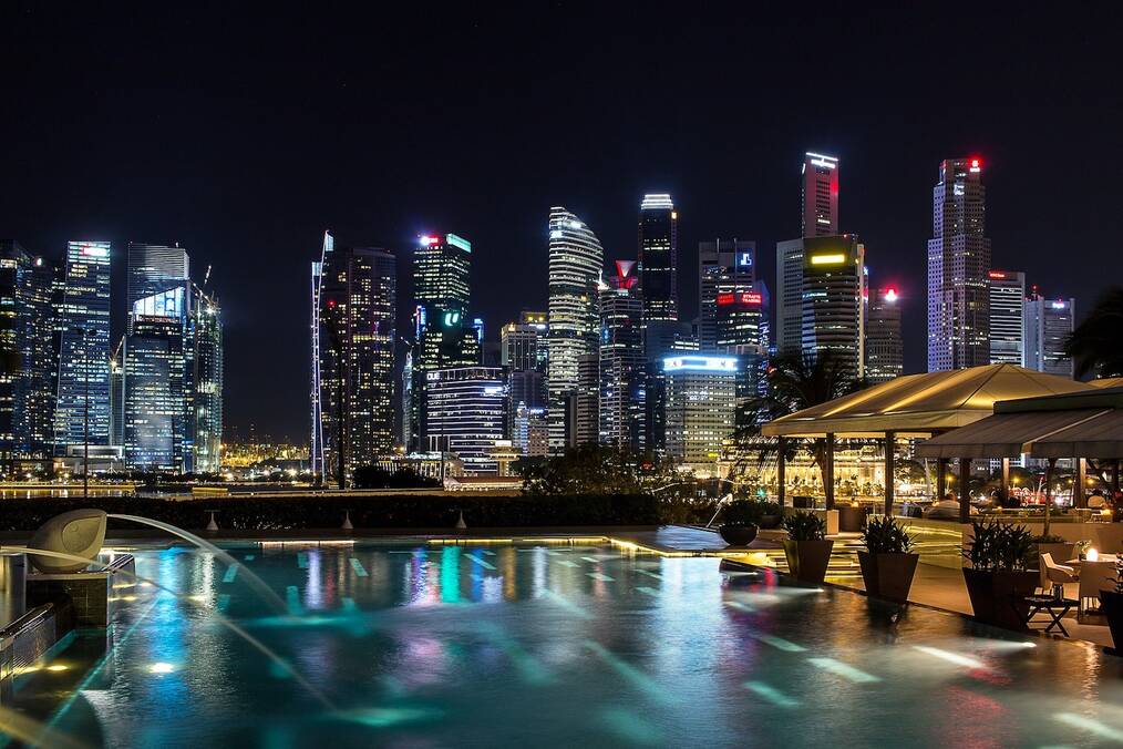 Gap Year in Singapore: Singapore at Night