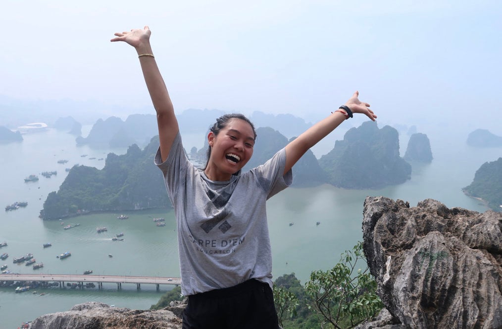 Photo credit: Dominique L., Carpe Diem Education Alum When to Study Abroad - Dominique L. Carpe Diem Education Alum