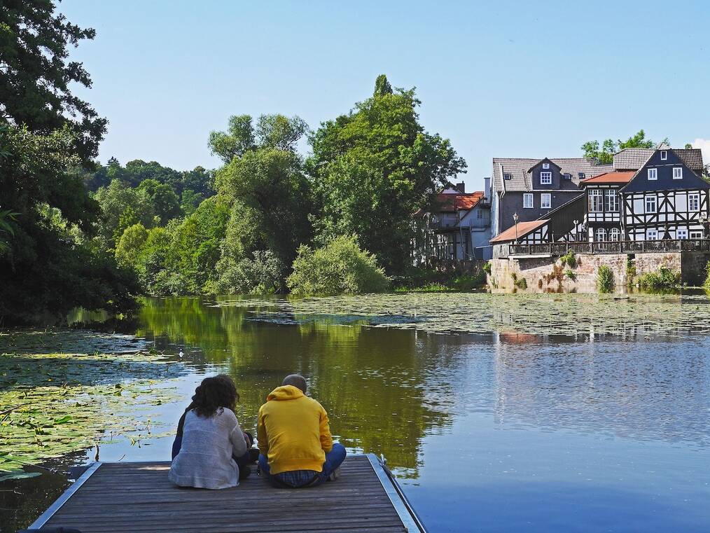 Study Abroad in Germany on a Budget - Students Overlooking a Lake in Germany