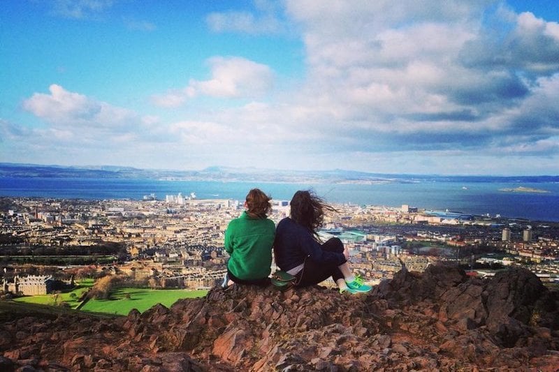 What It's Like Studying in the U.K. - Girls looking into the distance