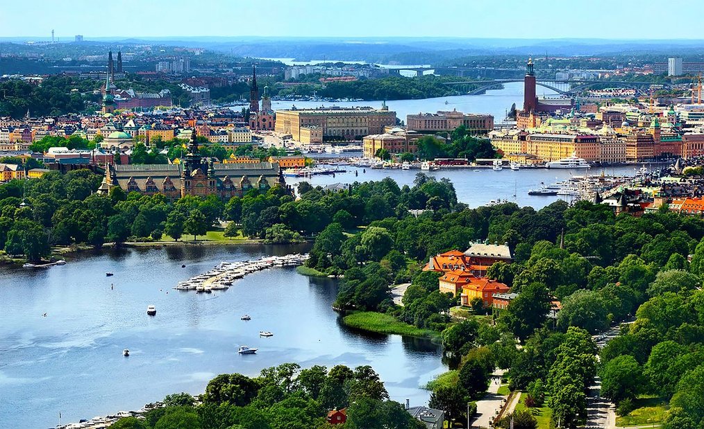 Study in Sweden in English - Stockholm Aerial