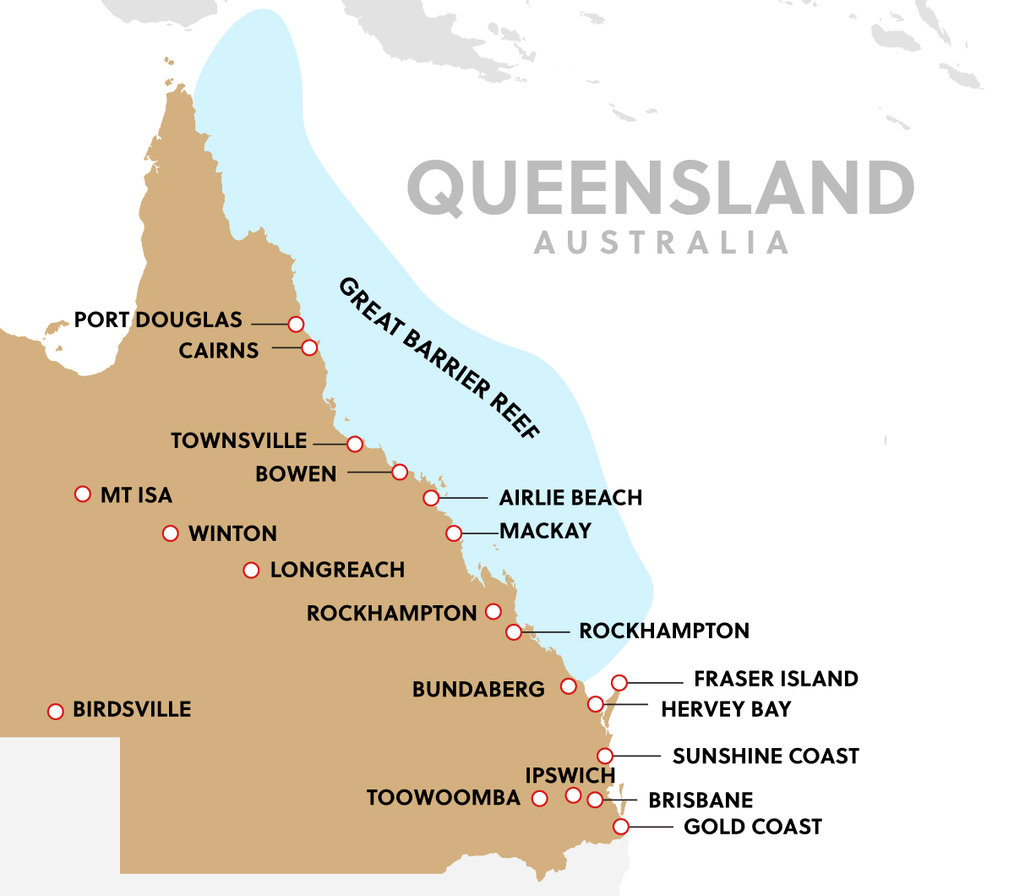 Queensland Map
