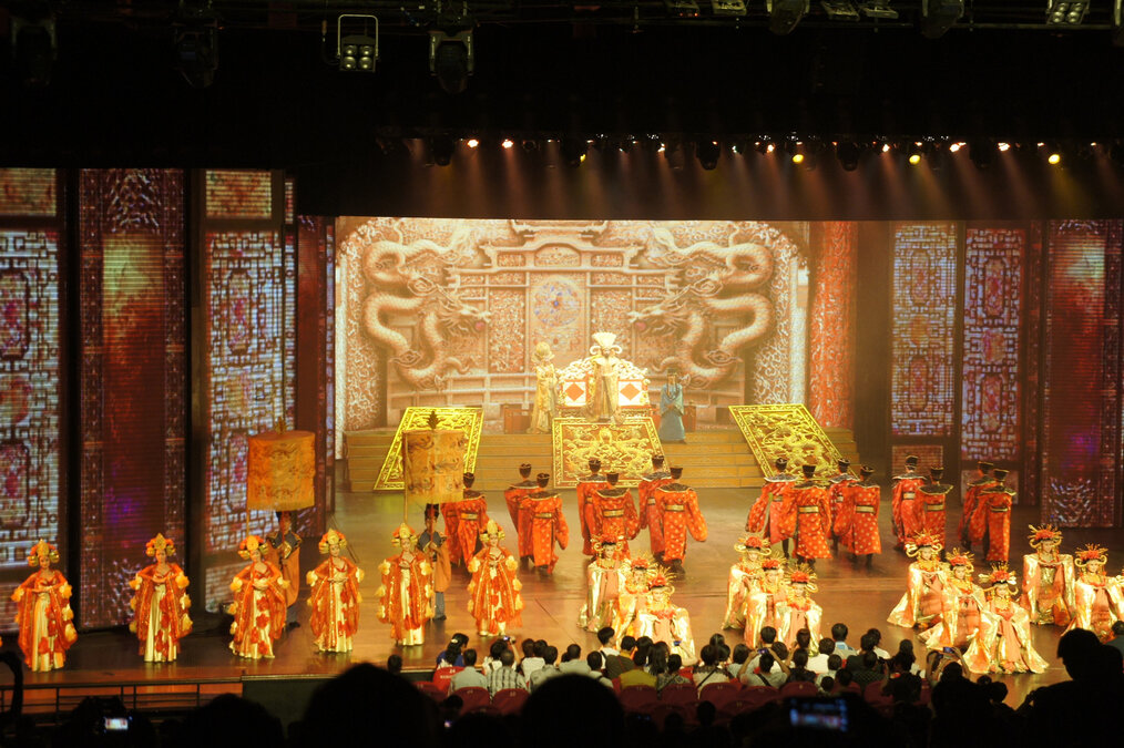 RISH by Addsion A cultural show in China.
