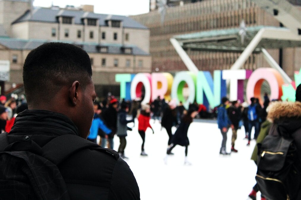 Man in Toronto