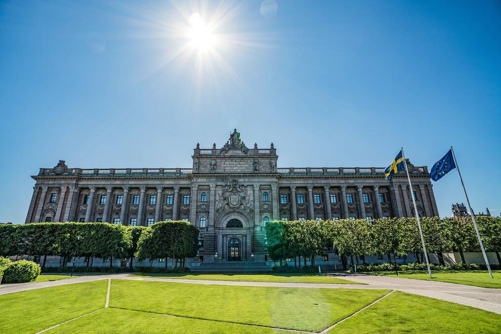 Building of a university in Sweden