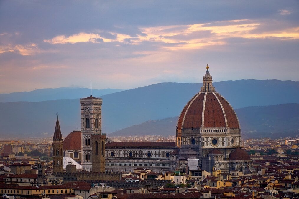 The Duomo in Florence, Italy.