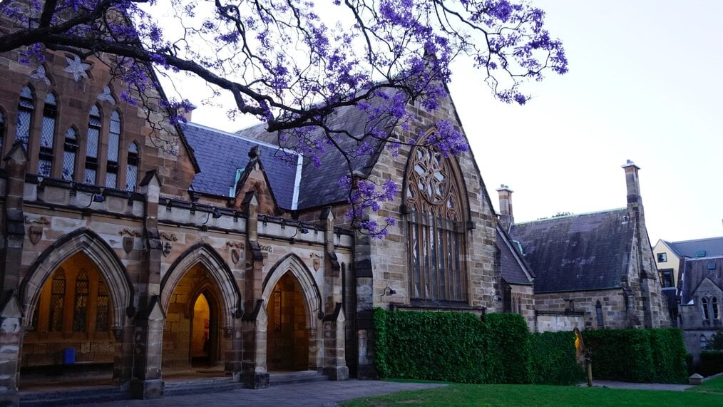 An academic building on the University of Sydney campus.