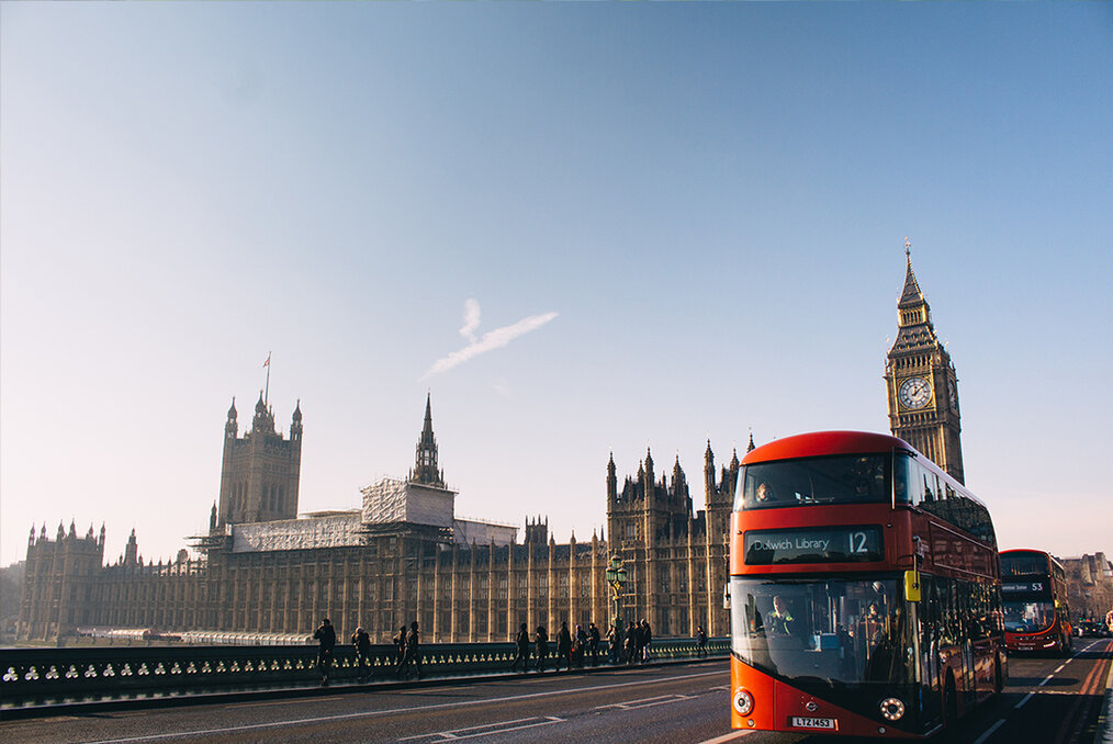 Bus in England