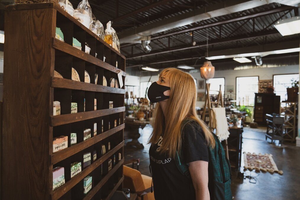 Person shopping