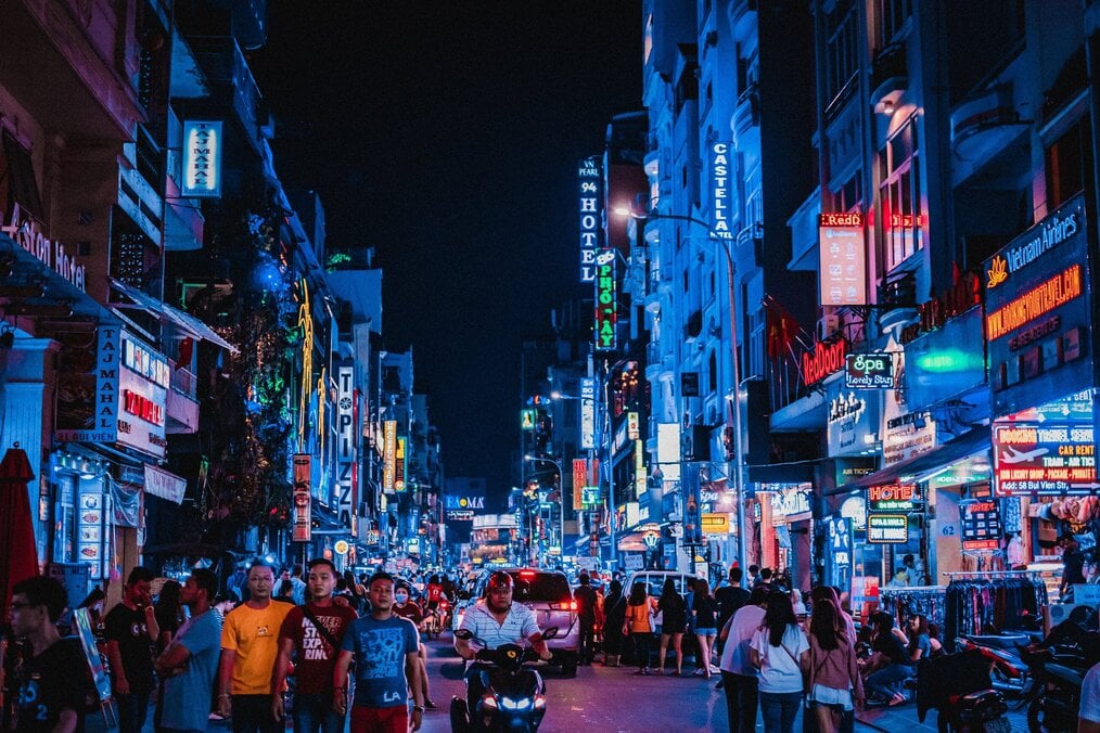 Photo by Georgios Domouchtsidis on Unsplash A busy street in Saigon, Vietnam.
