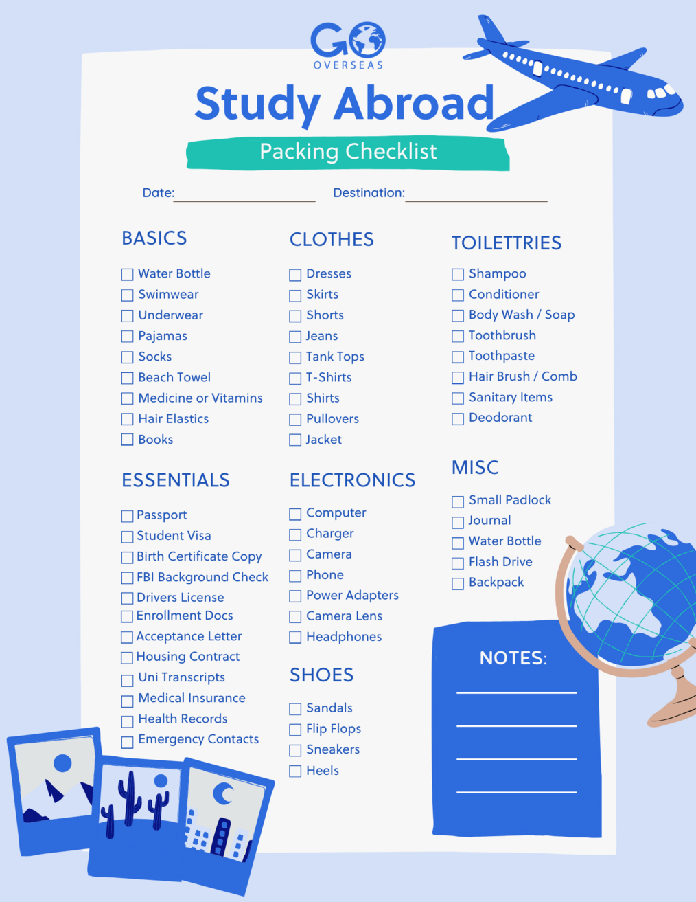 The Ultimate Study Abroad Packing Guide