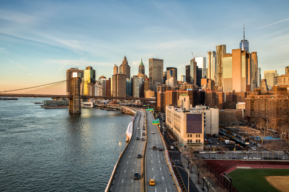 View of lower manhattan