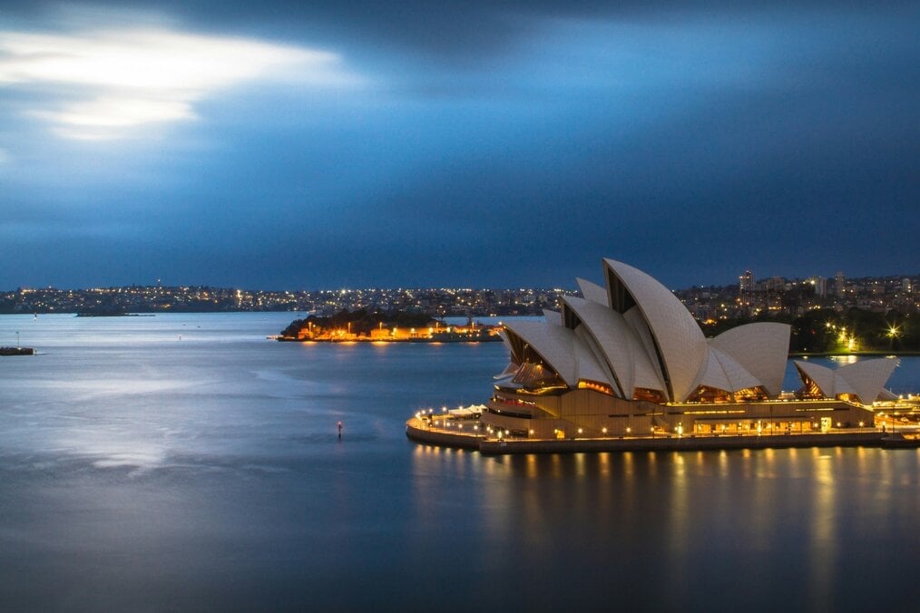 Sydney Opera House, Australia The Sydney Opera House in Australia