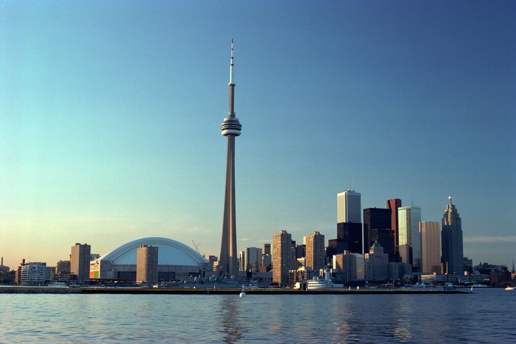 Toronto skyline Toronto skyline on a sunny day