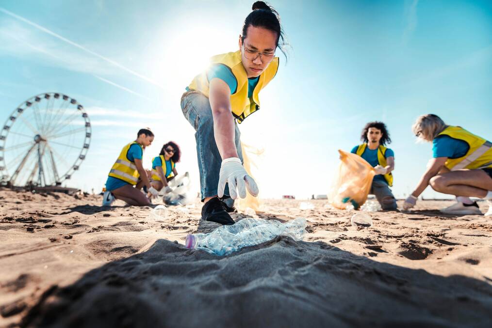 Beach cleanup