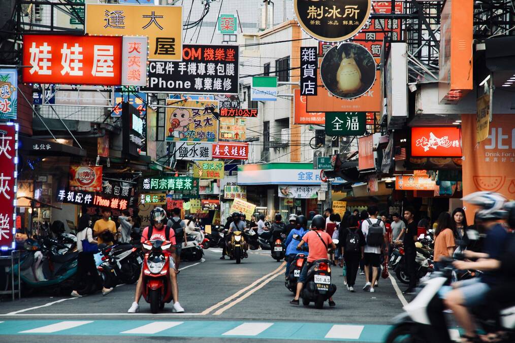 Traffic in Taiwan