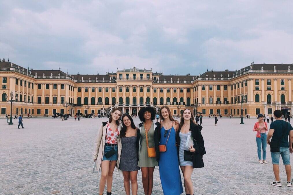 A group of friends in Berlin