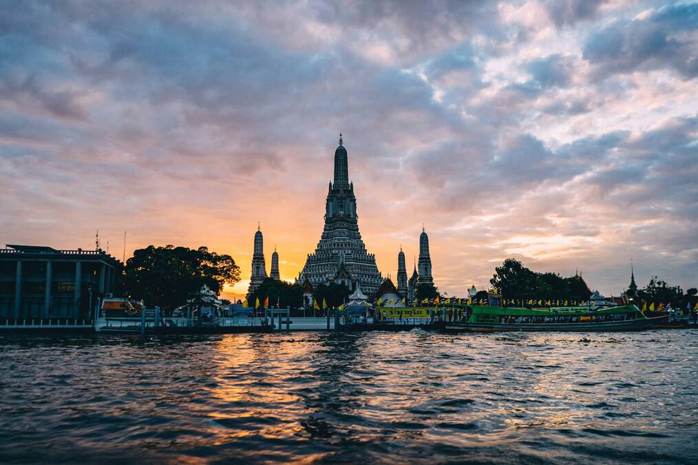Wat Arun in Bangkok, Thailand