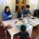 Participants in a health fair