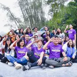 group of volunteers